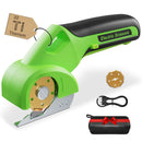 VIR-SIN 4V 2000MAH CORDLESS CARDBOARD CUTTER, BOX CUTTER 2 BLADES - LEAF GREEN - Like New