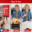 Mondoshop Fire Blankets Emergency Kitchen Home Emergency Fire Retardant Blanket - Like New