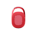 JBL CLIP 4 PORTABLE MINI BLUETOOTH SPEAKER BIG AUDIO PUNCHY BASS - RED - Brand New
