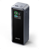 ANKER PRIME POWER BANK 27,650MAH 3-PORT 250W PORTABLE CHARGER A1340 - BLACK/GRAY - Like New