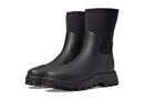 HUNTER WOMENS CITY EXPLORER SHORT NEOPRENE BOOTS - SIZE WOMEN 9 BLACK/WHITE - Like New