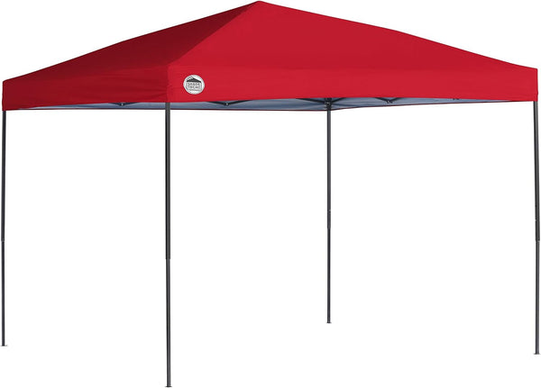 QUIK SHADE SHADE TECH II ST100 10'X10' INSTANT CANOPY - RED - Like New