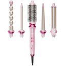 WAVYTALK HEATWAVE PRO 5-IN-1 CURLING WAND SET - ROSE PINK - Like New