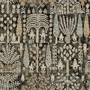 RoomMates Black Persian Ikat Peel and Stick Wallpaper B0BF7N425B - Brand New