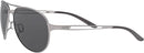 OAKLEY Caveat Sunglasses OO4054 - Polished Chrome Lenses/Grey - Scratch & Dent