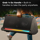 TCL TP200K PORTABLE BLUETOOTH PARTY SPEAKER WITH RGB LIGHT SHOWS - BLACK - Like New