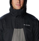 1960612 COLUMBIA MEN'S TUNNEL FALLS INTERCHANGE JACKET GREY/BLACK XL - Like New