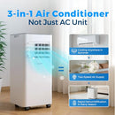WIYTAMO 12000 BTU PORTABLE AIR CONDITIONERS WITH WIFI - WHITE/BLACK - Like New