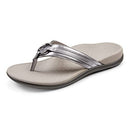 10010887 Vionic Tide Aloe Women's Orthotic Sandals Pewter Size 10 Like New