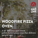 GasOne Pizza Oven Outdoor 12-inch Wood Pellet Portable Pizza Oven PZW-12 - Like New