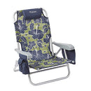 Lightspeed Outdoors Reclining Beach Chair Lightweight Folding Chair Hibiscus - Brand New