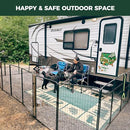 FXW Instant Dog Playpen RV Camping Quick Setup Dog Fence Hinged Panels 24" H - Like New