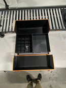 KUSPORT WOMEN'S CENTRAL HARDSIDE EXPANDABLE LUGGAGE SPINNER WHEELS - ROSE GOLD - Like New