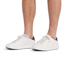 31072104 PUMA CLASSIC G MEN'S GOLF SHOES WARM WHITE-DEEP NAVY SIZE 12.5 - Like New