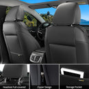 Huidasource Front Seat Covers for Malibu, Faux Leather Seat Protectords Black01 - Brand New