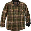 1052 Legendary Whitetails Mens Plaid Flannel 100% Cotton Long Sleeve Shirt M - Brand New