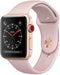 Apple Watch 3 GPS + Cellular 42mm Gold Aluminum Case with Pink - Scratch & Dent