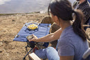 Sport-Brella SunSoul Portable Folding Table for Outdoor Camping, Picnics, Navy - Like New
