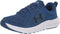 3026175 Under Armour Men's Charged Assert 10 Running Shoe Blue/Blue/Black 10.5 Like New