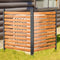 GREENER Privacy Screens 2PCS 38" W x 42" H No Dig Privacy Fence Screen Wood - Like New