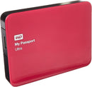 WD 2TB My Passport Portable External Hard Drive WDBBKD0020BBY-NESN - Berry - Like New
