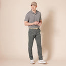 AMAZON ESSENTIALS MEN'S SLIM-FIT STRETCH PANT SIZE 28W 30L GRAY - Like New