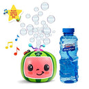 COCOMELON NO SPILL MUSICAL BUBBLE MACHINE BUBBLE SOLUTION BOTTLES COLORS VARY - Like New