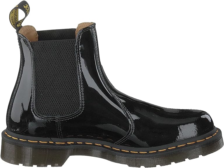 25278001 Dr. Martens Women's Shoes 2976 Leather Chelsea Boots PATENT LAMPER 7 - Like New