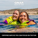 Airhead Adult/Youth Gnar Kwik-Dry Neolite Life Jacket, US Coast Guard Approved - Brand New