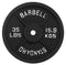 FITVIDS CAST IRON PLATE WEIGHT STRENGTH TRAINING WEIGHTLIFTING MULTIPLE SIZES - Like New