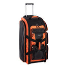 TRAVELERS CLUB XPEDITION 30 INCH MULTI-POCKET UPRIGHT DUFFEL BAG - ORANGE - Brand New