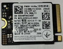 SAMSUNG PM991 256GB M.2 NVME SSD DRIVE - BLACK - Like New