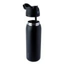 OWALA 40OZ FREE SIP STAINLESS STEEL WATER BOTTLE VERY VERY DARK - VERY VERY DARK - Like New