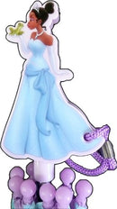 DISNEY PRINCESS: PRINCESS TIANA AND THE FROG KIDS' UMBRELLA - PURPLE - Brand New