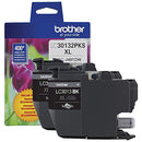 Brother Genuine LC30132PKS 2-Pack High Yield Black Ink Cartridges - Brand New