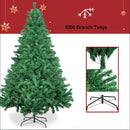 Premium Artificial Christmas Tree Stand Pine Tree with 1000PVC Branch Tips 7FT - Brand New