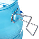 Ice Bucket San Jamar Saf-T-Ice 6 Gal Made BPA 2-Pack B09PKZ3L3X - Blue - Brand New