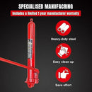 BIG RED TORIN HYDRAULIC LONG RAM JACK SINGLE PISTON PUMP AND CLEVIS BASE - RED - Like New