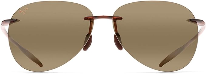 MAUI JIM SUGAR BEACH POLARIZED SUNGLASSES - ROOTBEER / HCL - Scratch & Dent
