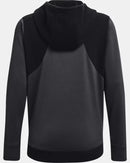 UNDER ARMOUR WOMEN'S UA DYNASTY FLEECE HOODY - SIZE: WOMEN XL - BLACK/GRAY - Brand New