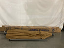 CALIFORNIA UMBRELLA PARKSIDE SERIES 9 FT ALUMINUM POLE - BROWN - Like New