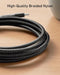 ANKER POWERLINE II USB A TO LIGHTNING CABLE MFI CERTIFIED 6FT A8653 - BLACK - Like New