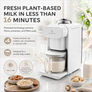 CHEFWAVE MILKMADE NON-DAIRY MILK MAKER WITH 6 PLANT-BASED PROGRAMS - WHITE - Brand New