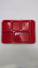 P614R05 Right-Hand 6-Compartment Polypropylene Tray 10" x 14" Pack of 24 - Brand New