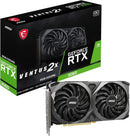 MSI GAMING GEFORCE RTX 3060 8GB GDRR6 GRAPHICS CARD (RTX 3060 VENTUS 2X 8G OC) Like New