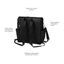PETUNIA PICKLE BOTTOM BOXY BACKPACK DIAPER BAG STYLISH BABY BAG - EBONY - Like New
