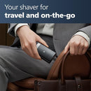 Philips Norelco Portable Electric Shaver, Black/White - Like New