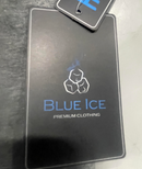 BLUE ICE PLAIN SHORT SLEEVE T-SHIRT - SIZE: MEN S - CHARCOAL - Brand New