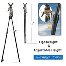 FIERY DEER Gen4 Bipod Shooting Stick for Hunting with Compass Holder - Brand New