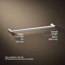 Kohler 97882-CP Kumin™ 24" Towel bar B011E57JDA - Polished Chrome - Brand New